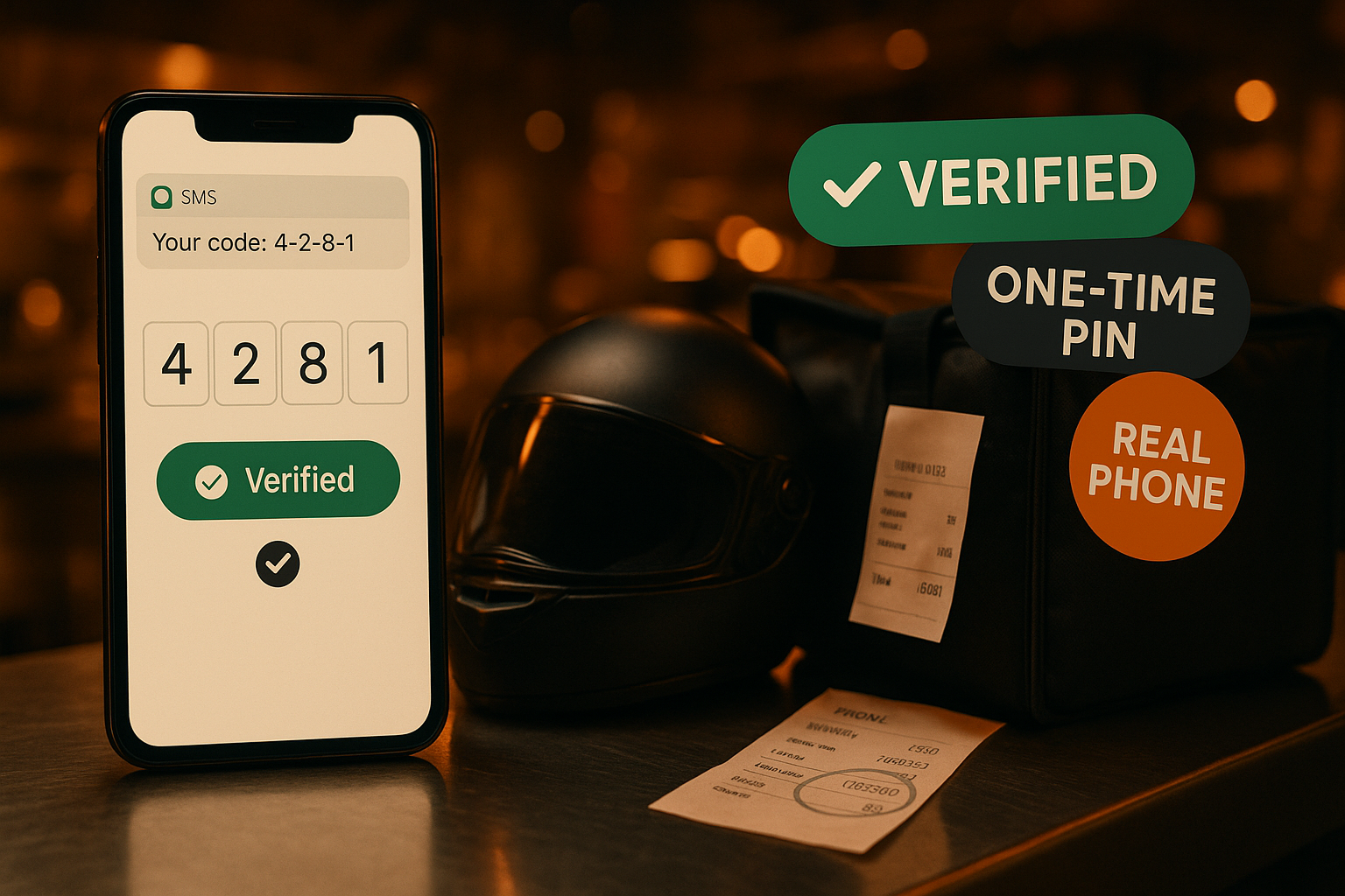 SMS Phone Verification for Online Orders — Verify customer phone numbers with a one-time SMS PIN — once per number. Reduce fake orders, improve delivery accuracy, and build a trusted customer base.